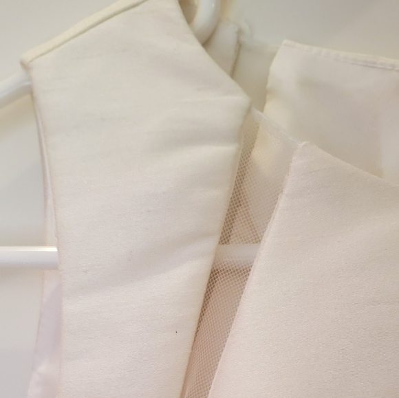 🆕 Alfred Sung Dupioni sleeveless dress Sz 8 - Picture 4 of 6